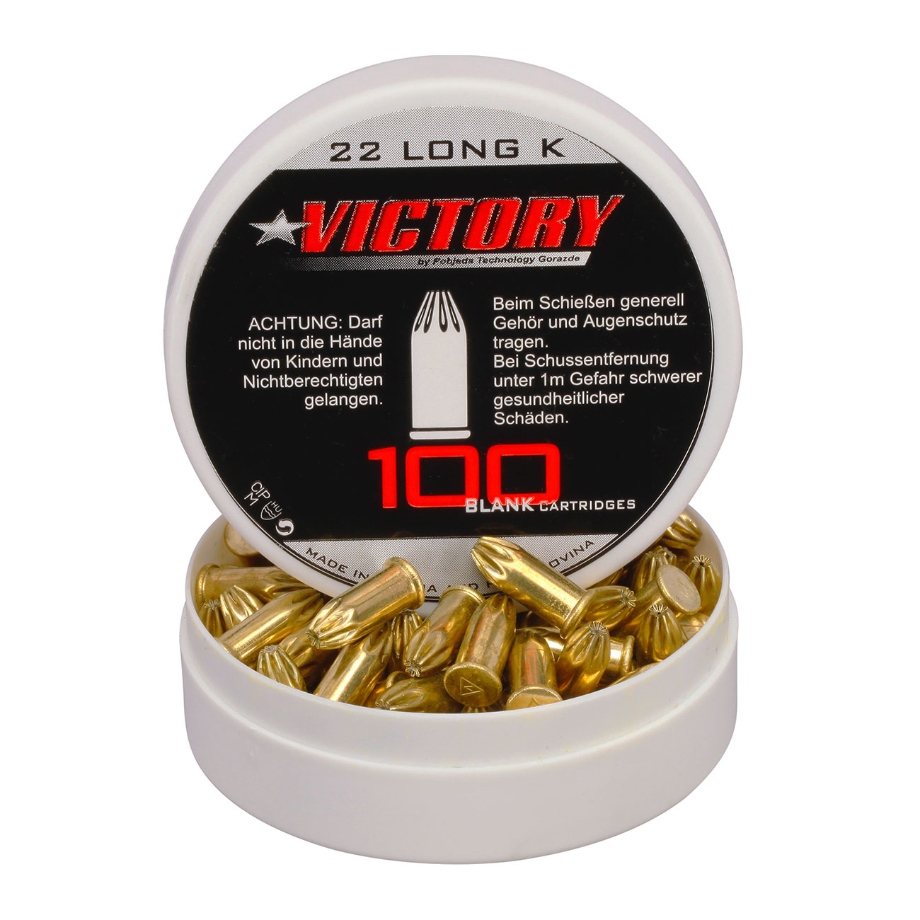 Victory Knallpatronen Kal. .22 Long K 100 Stck