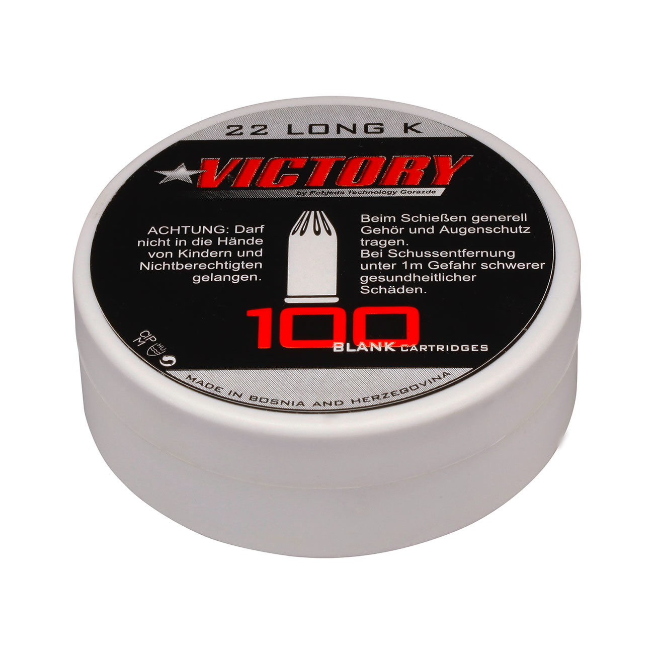 Victory Knallpatronen Kal. .22 Long K 100 Stck Bild 2