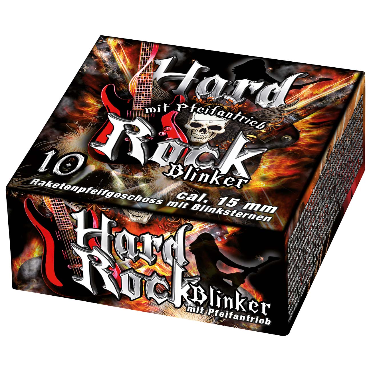 Hard Rock Blinker Feuerwerksterne Signaleffekte 10-teilig Bild 1