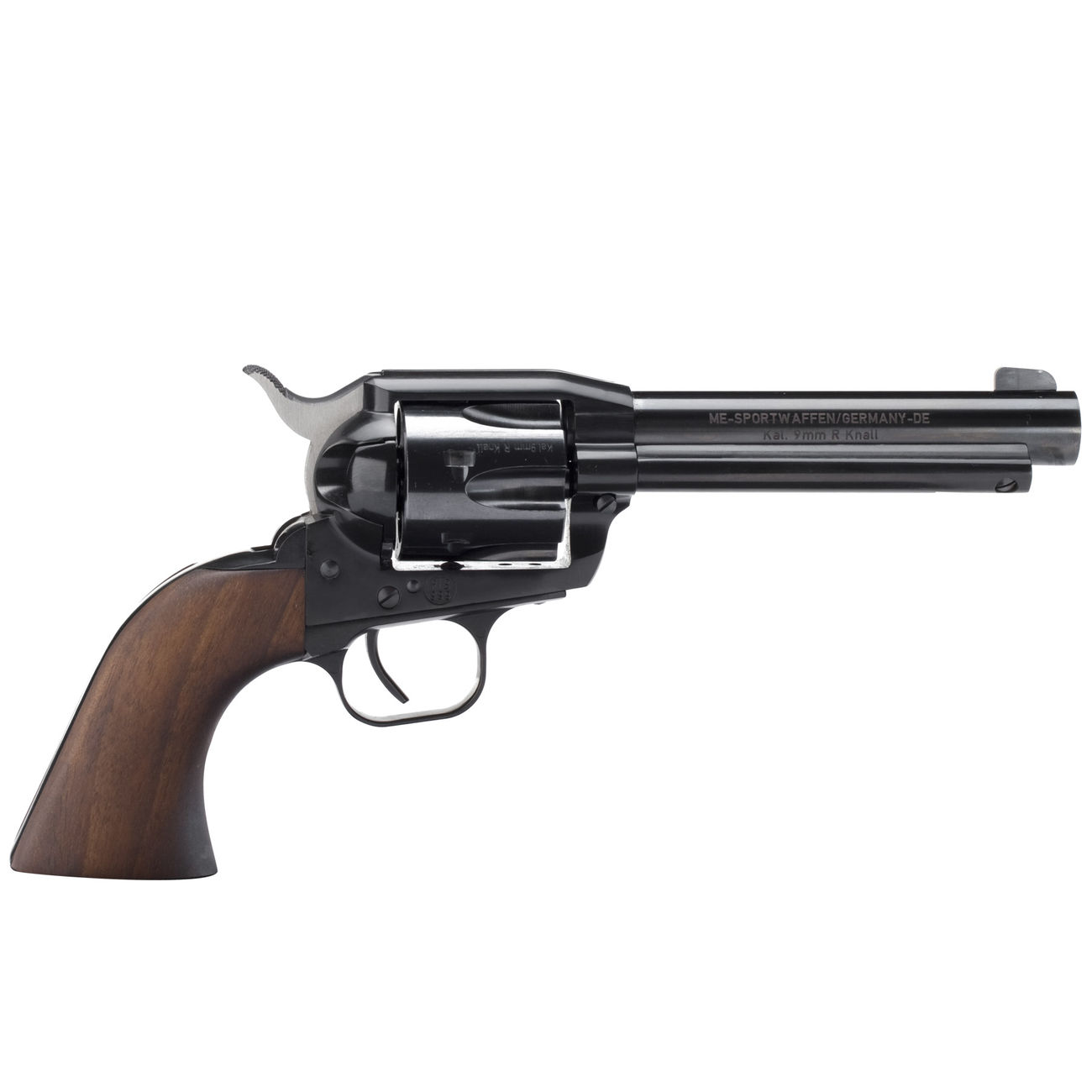 ME 1873 Modell Hartford Schreckschuss Revolver schwarz brüniert Kal. 9mm R.K. Bild 2