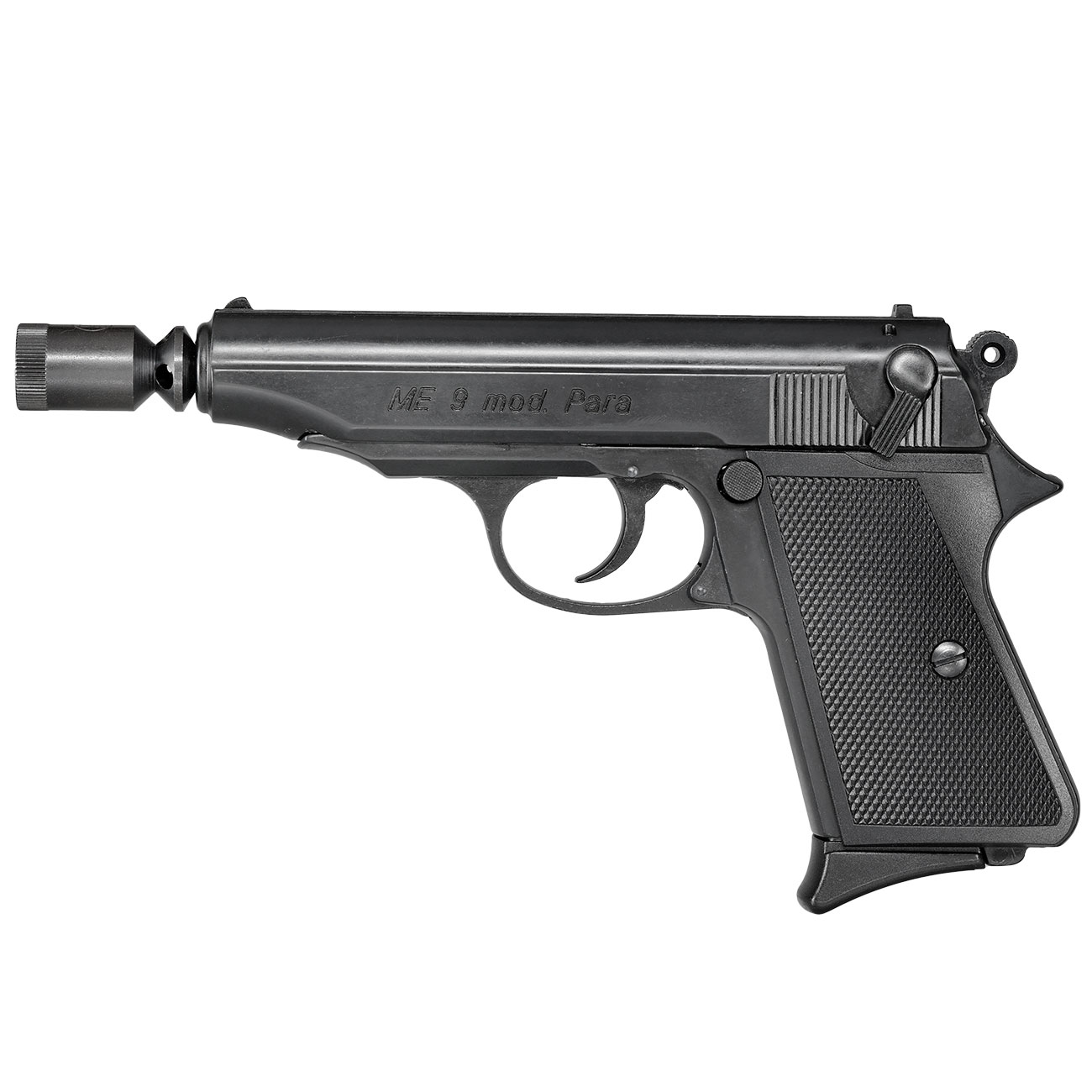 ME 9 Para Schreckschuss Pistole 9mm P.A.K. schwarz brniert Bild 10