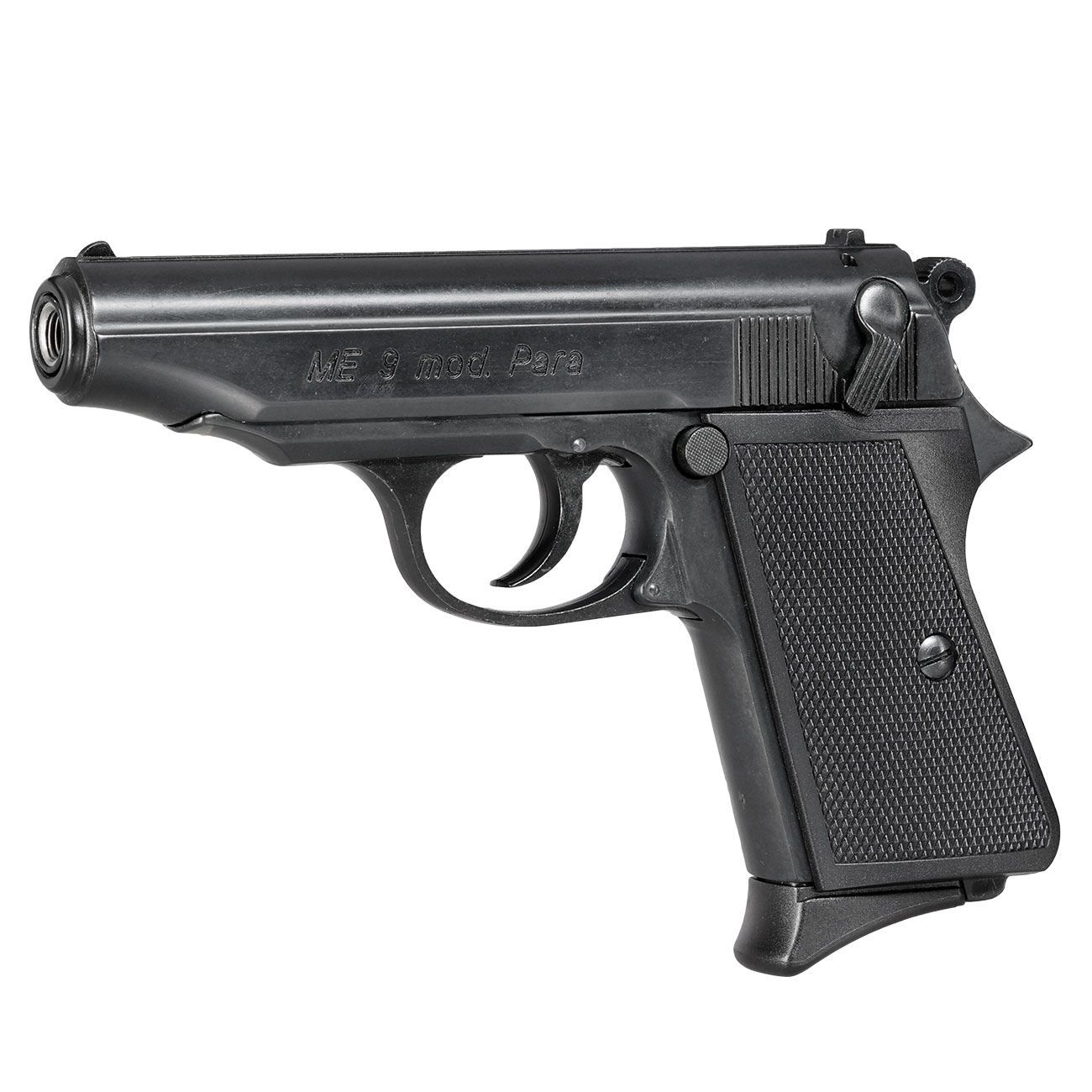 ME 9 Para Schreckschuss Pistole 9mm P.A.K. schwarz brniert Bild 2