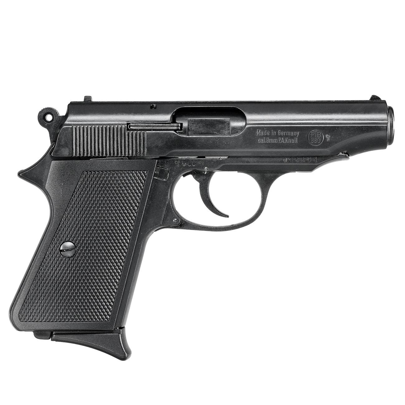 ME 9 Para Schreckschuss Pistole 9mm P.A.K. schwarz brniert Bild 3