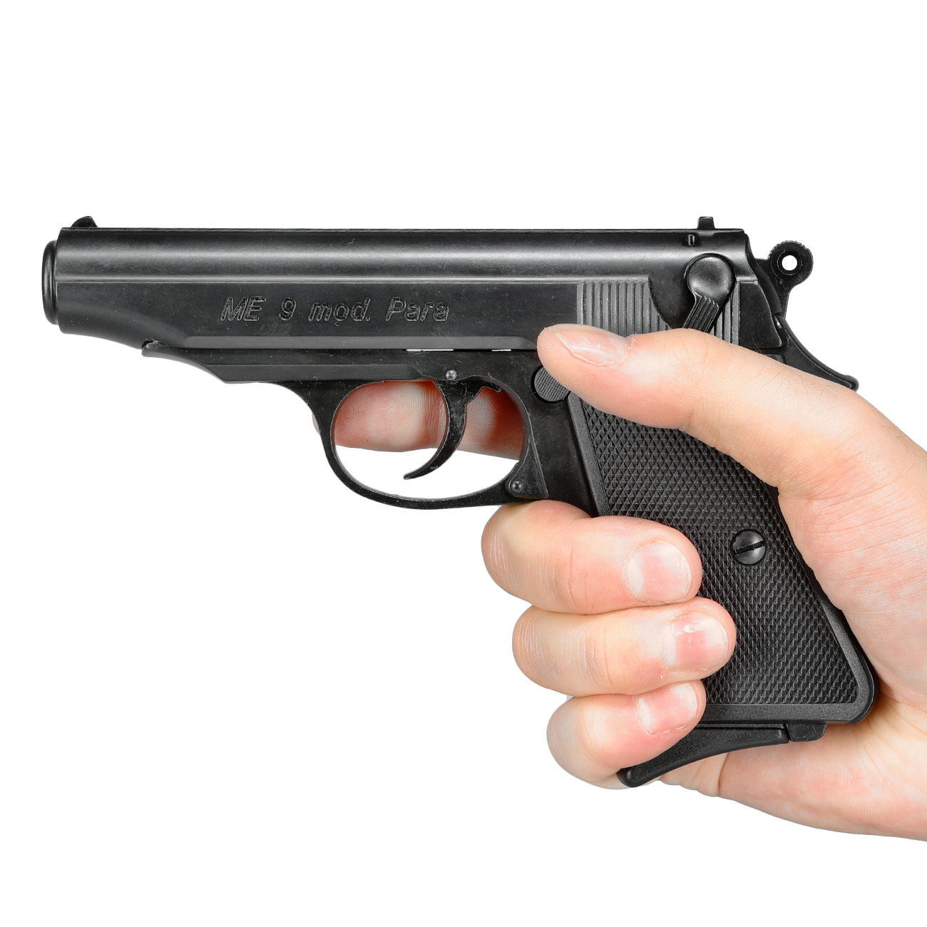 ME 9 Para Schreckschuss Pistole 9mm P.A.K. schwarz brniert Bild 5