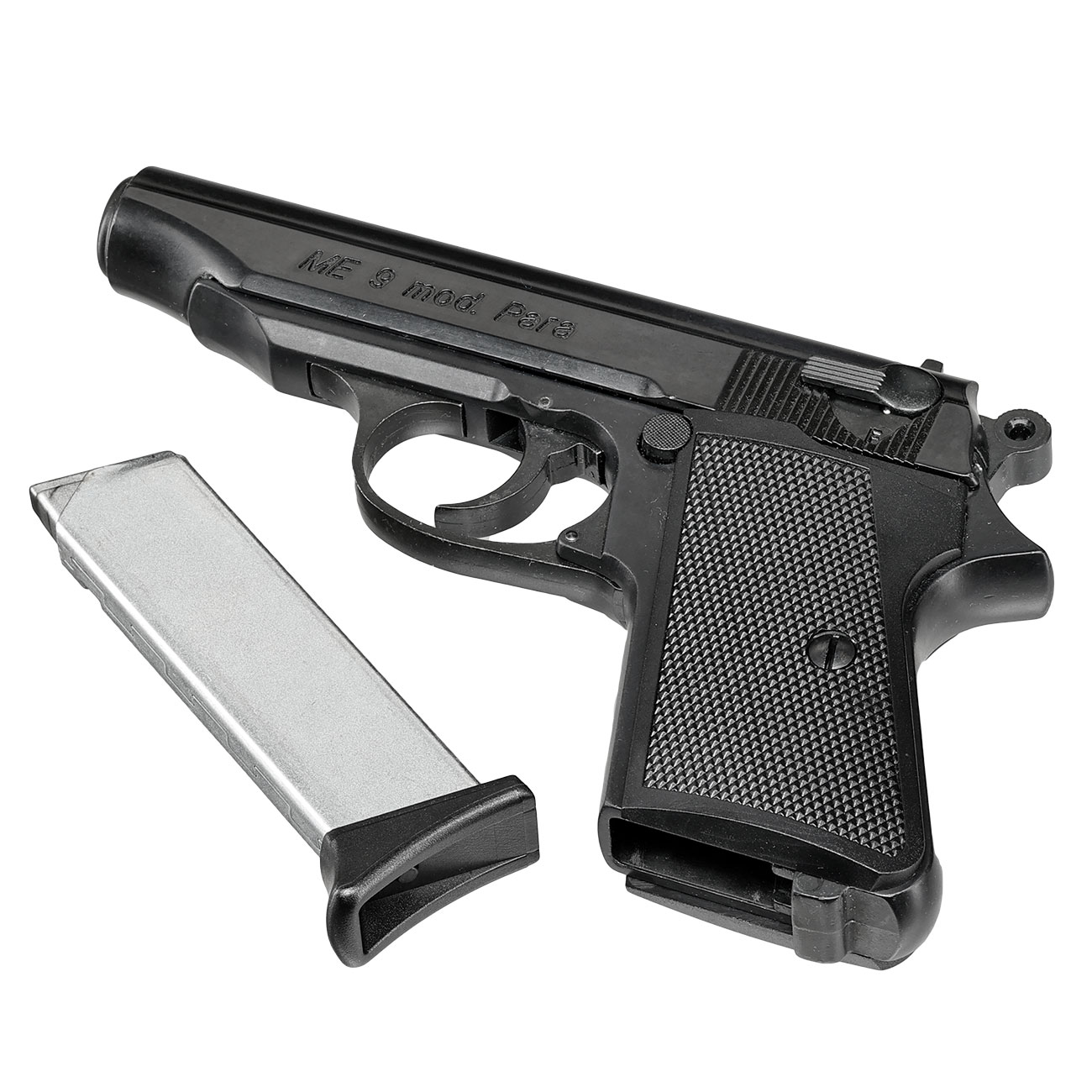 ME 9 Para Schreckschuss Pistole 9mm P.A.K. schwarz brniert Bild 6