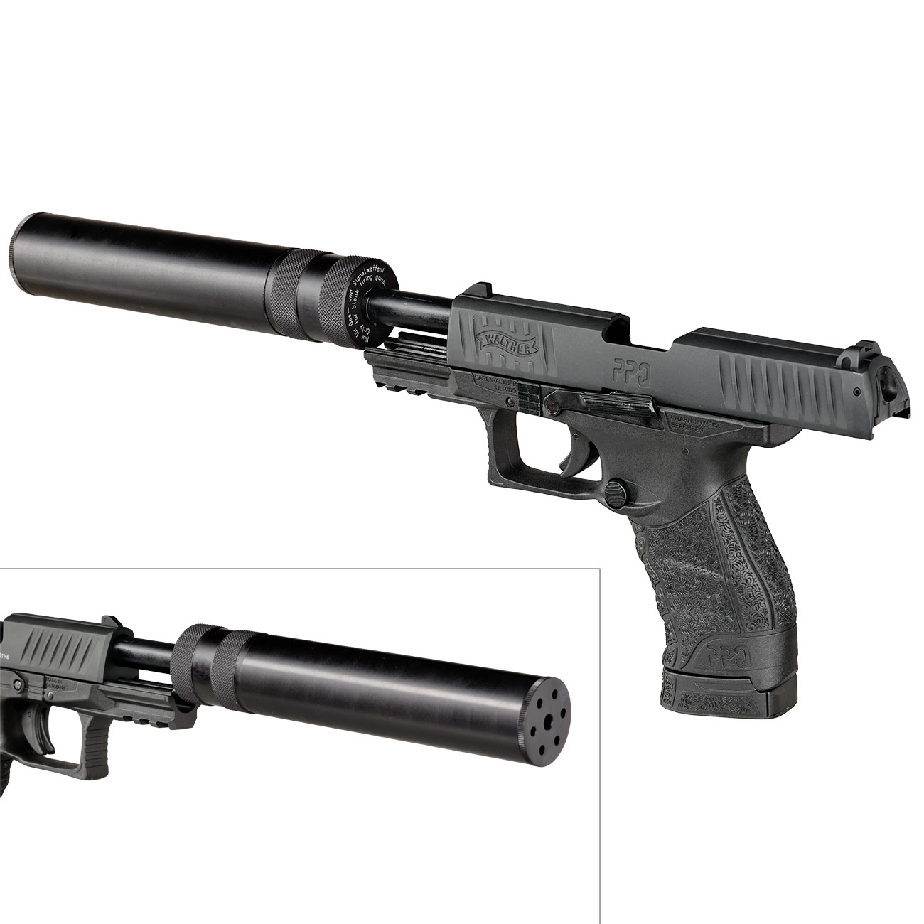 Walther PPQ M2 Navy Kit Schreckschuss Pistole Kal. 9mm P.A.K. Bild 8