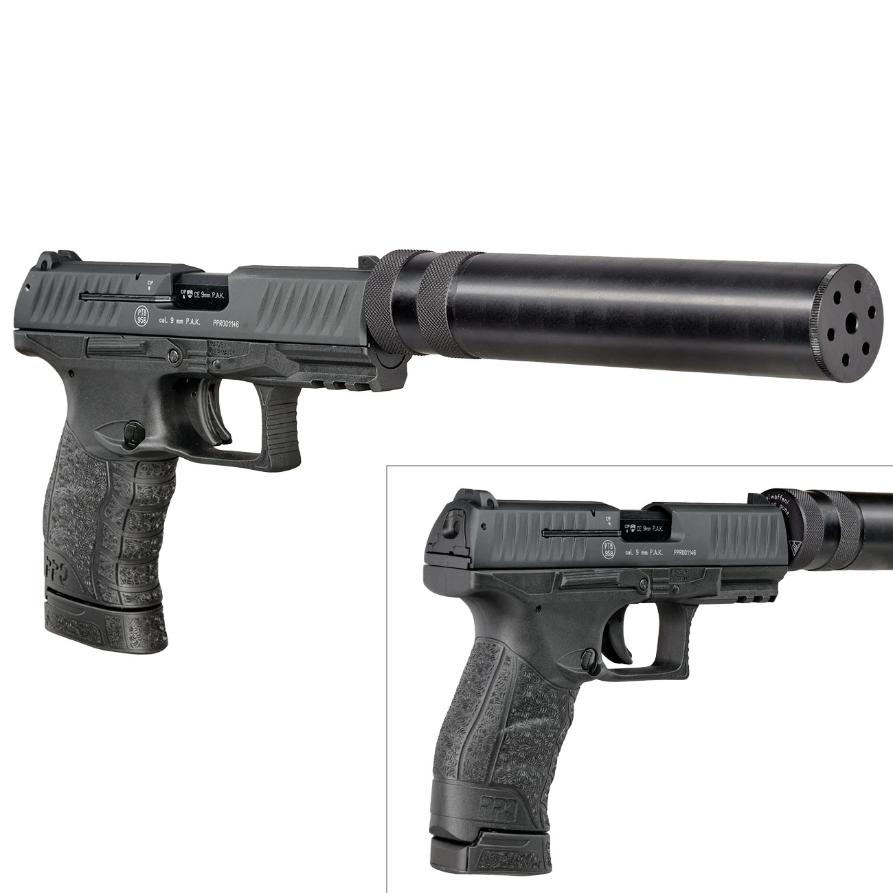 Walther PPQ M2 Navy Kit Schreckschuss Pistole Kal. 9mm P.A.K. Bild 9