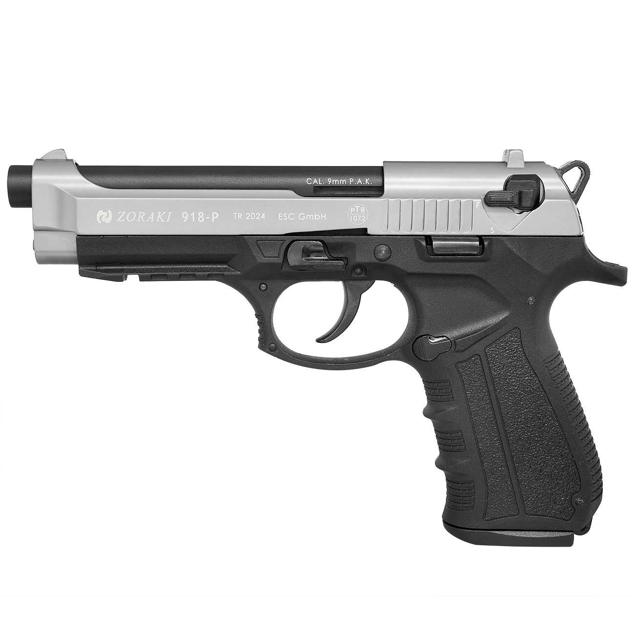 Zoraki 918 Schreckschuss-Pistole 9mm P.A.K. titan