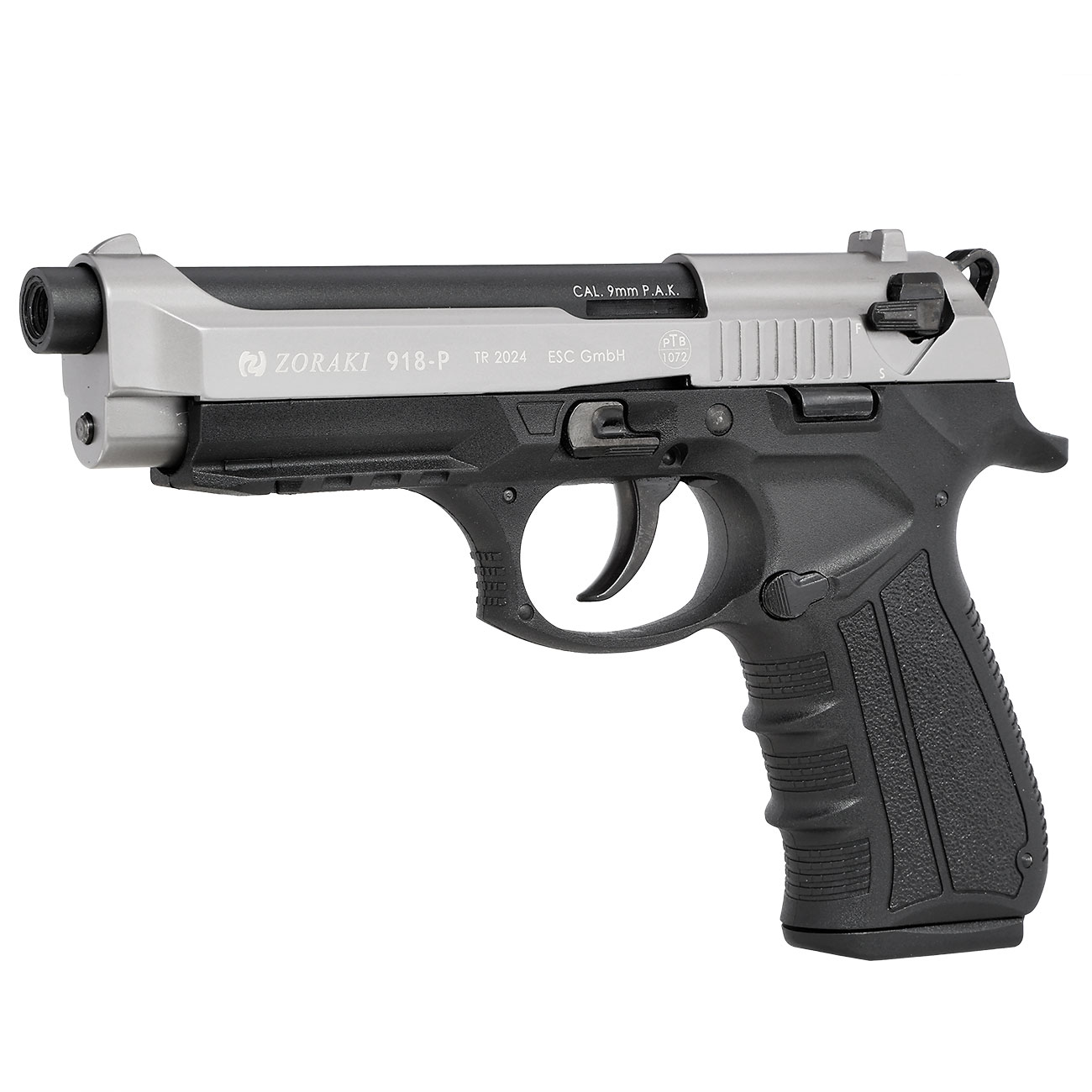 Zoraki 918 Schreckschuss-Pistole 9mm P.A.K. titan Bild 2