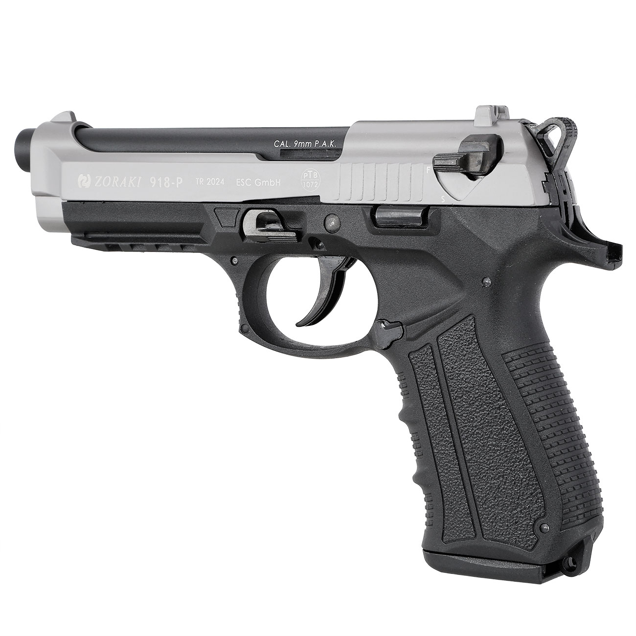 Zoraki 918 Schreckschuss-Pistole 9mm P.A.K. titan Bild 7