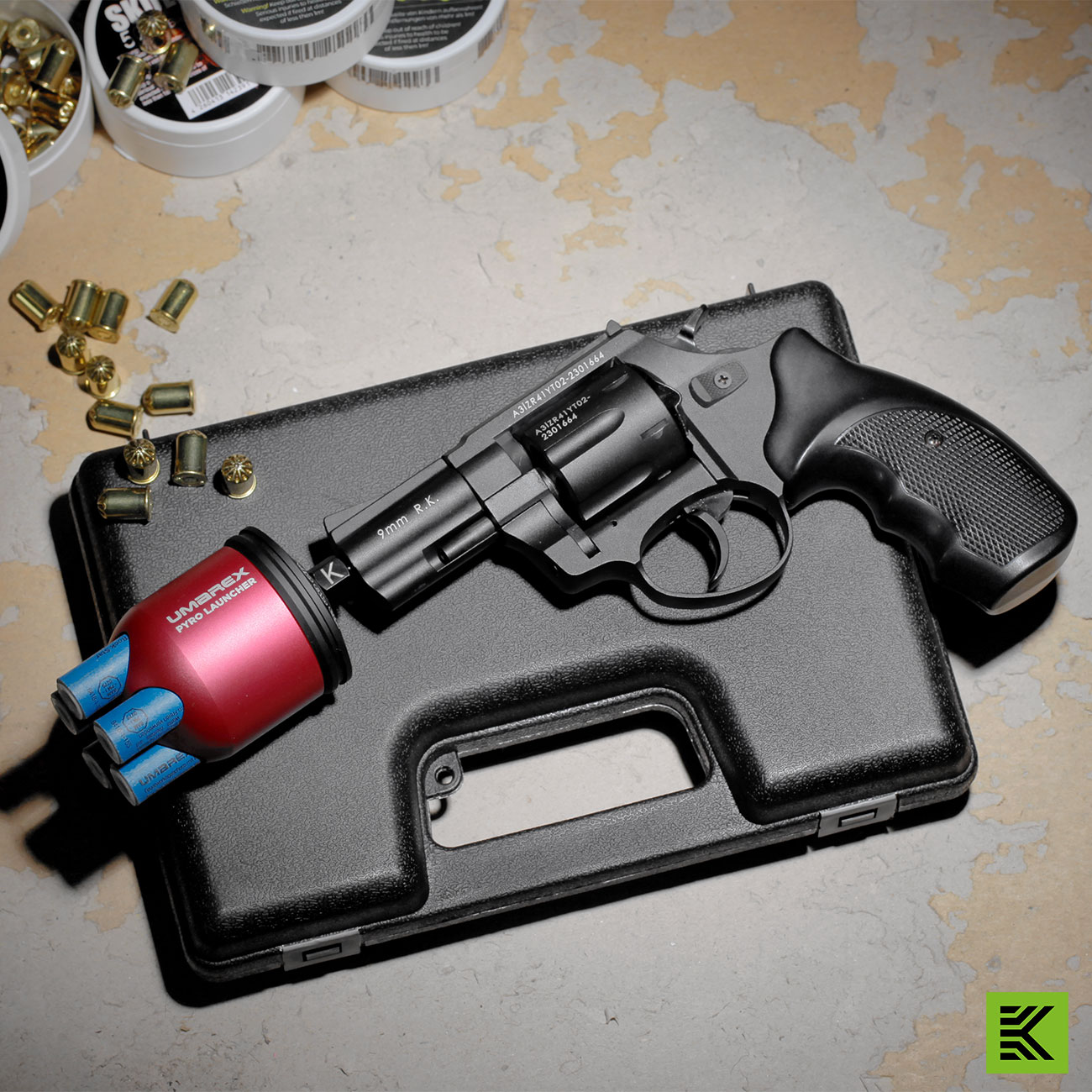 Zoraki R1 2,5 Zoll Schreckschuss-Revolver Kal. 9mm R.K. brniert Bild 1