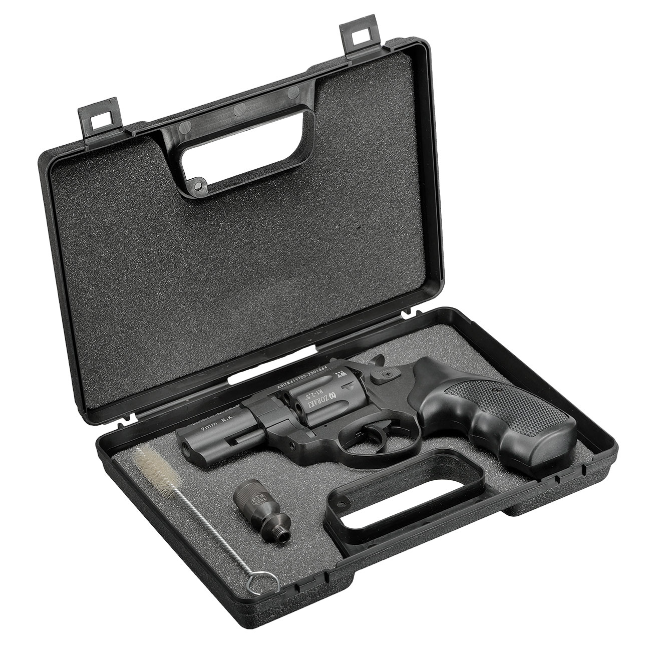 Zoraki R1 2,5 Zoll Schreckschuss-Revolver Kal. 9mm R.K. brniert Bild 4