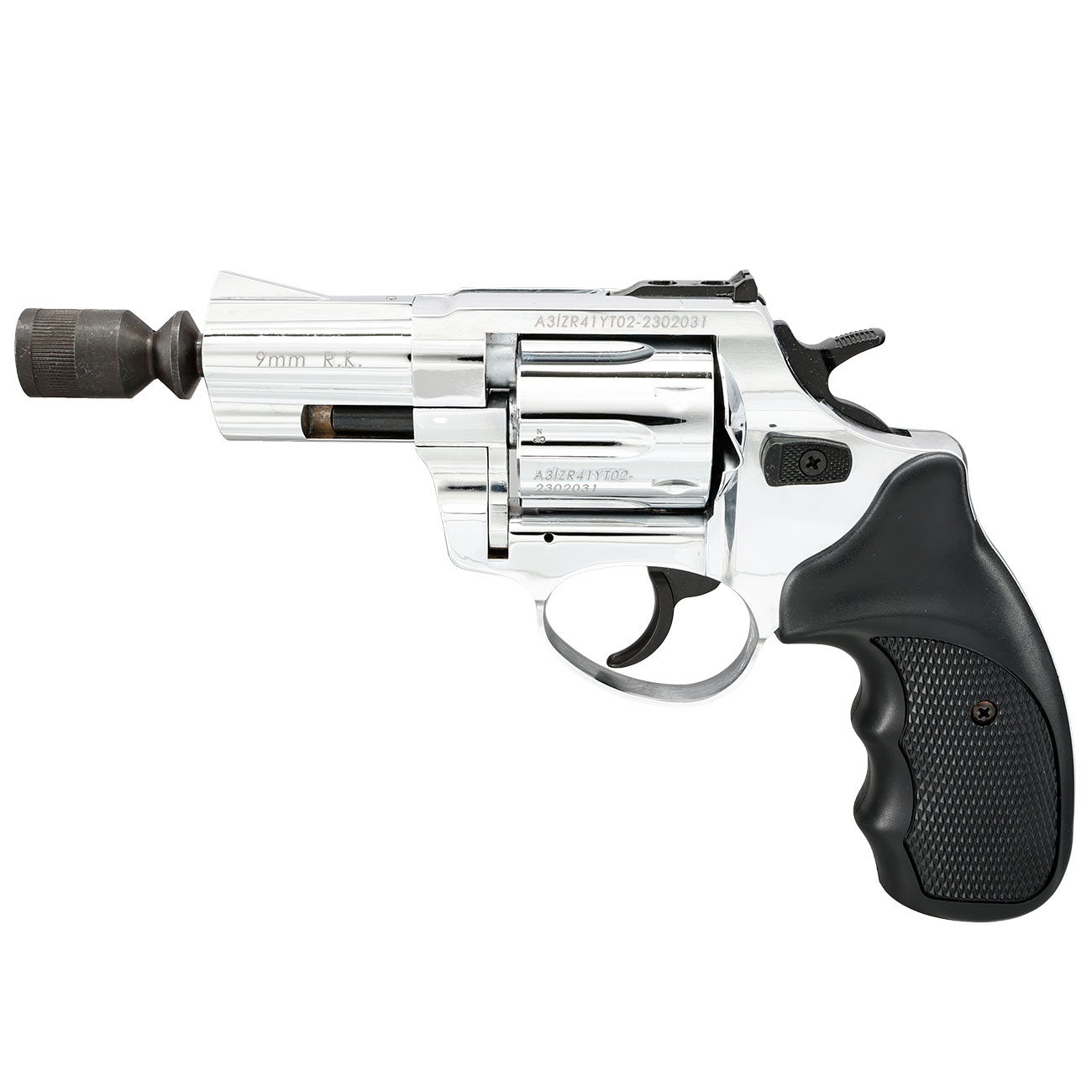 Zoraki R1 2,5 Zoll Schreckschuss-Revolver Kal. 9mm R.K. chrom Bild 10