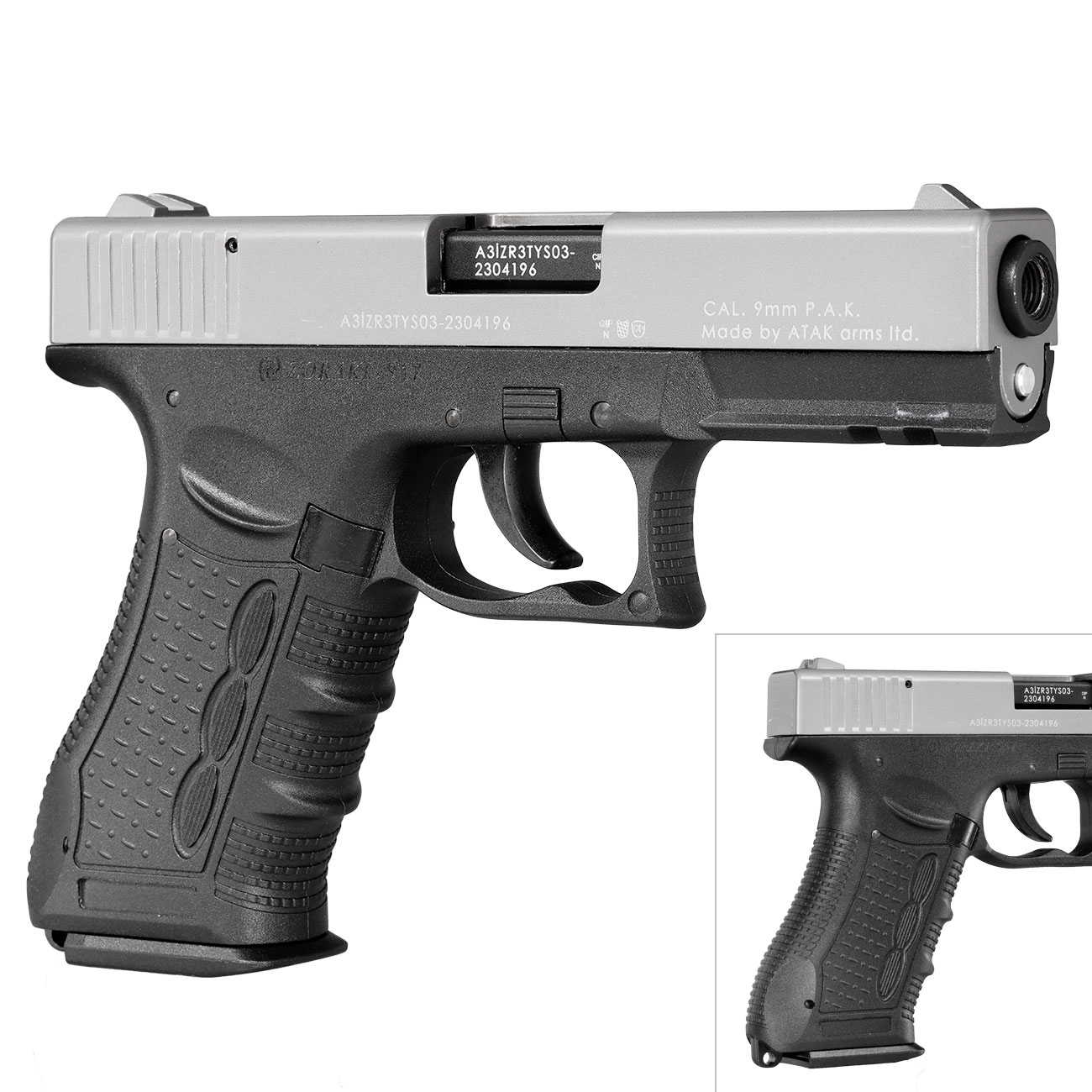 Zoraki 917 Schreckschusspistole 9mm P.A.K. titan Bild 9