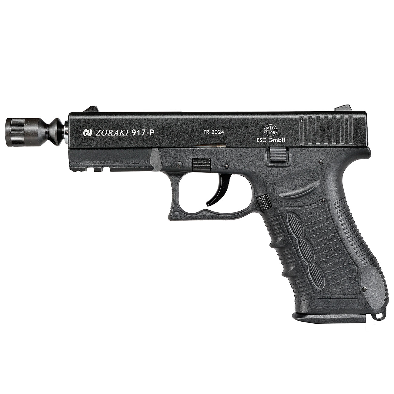 Zoraki 917 Schreckschusspistole 9mm P.A.K. brniert-chrom Bild 10