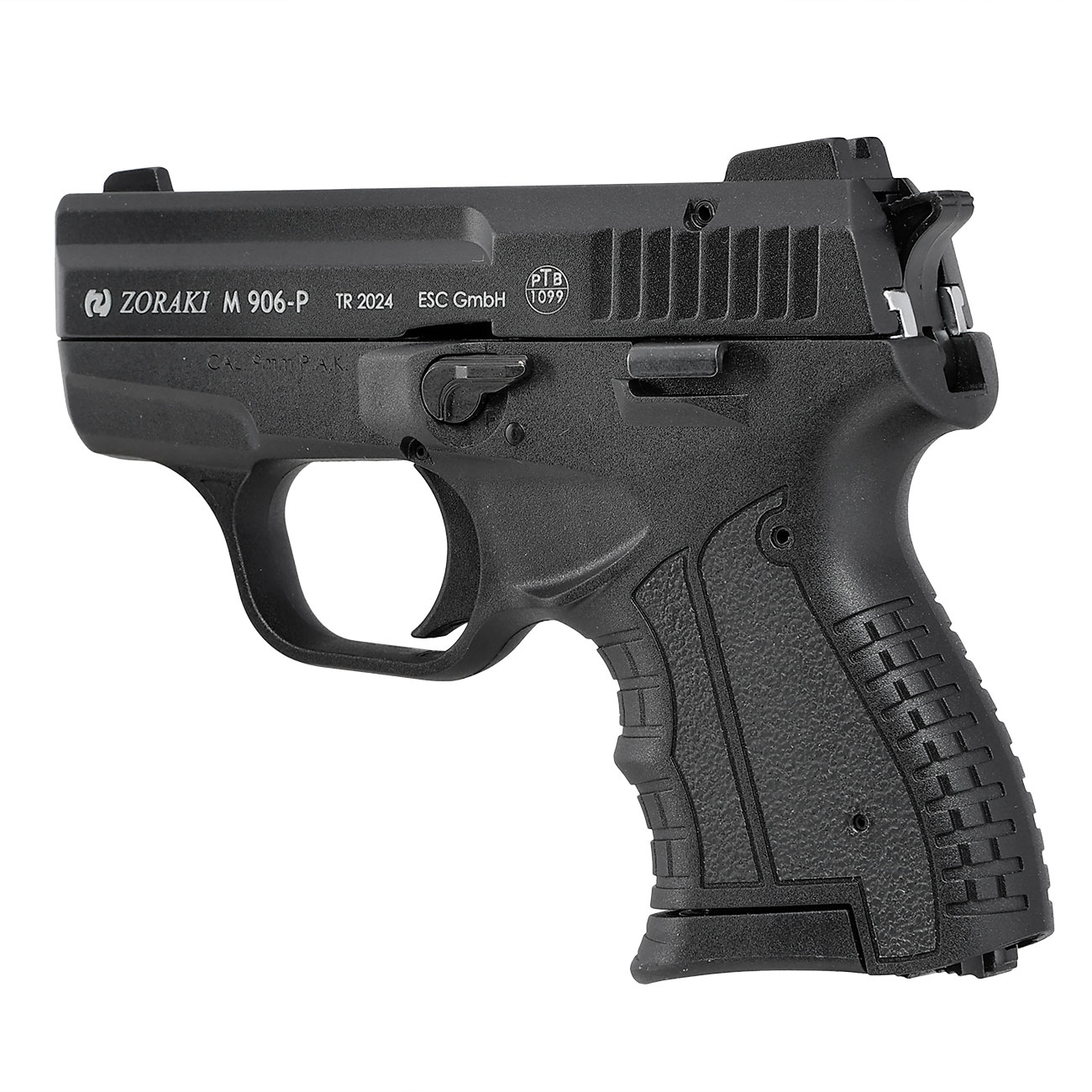 Zoraki Schreckschusspistole 906 9mm P.A.K. schwarz-chrom Bild 7