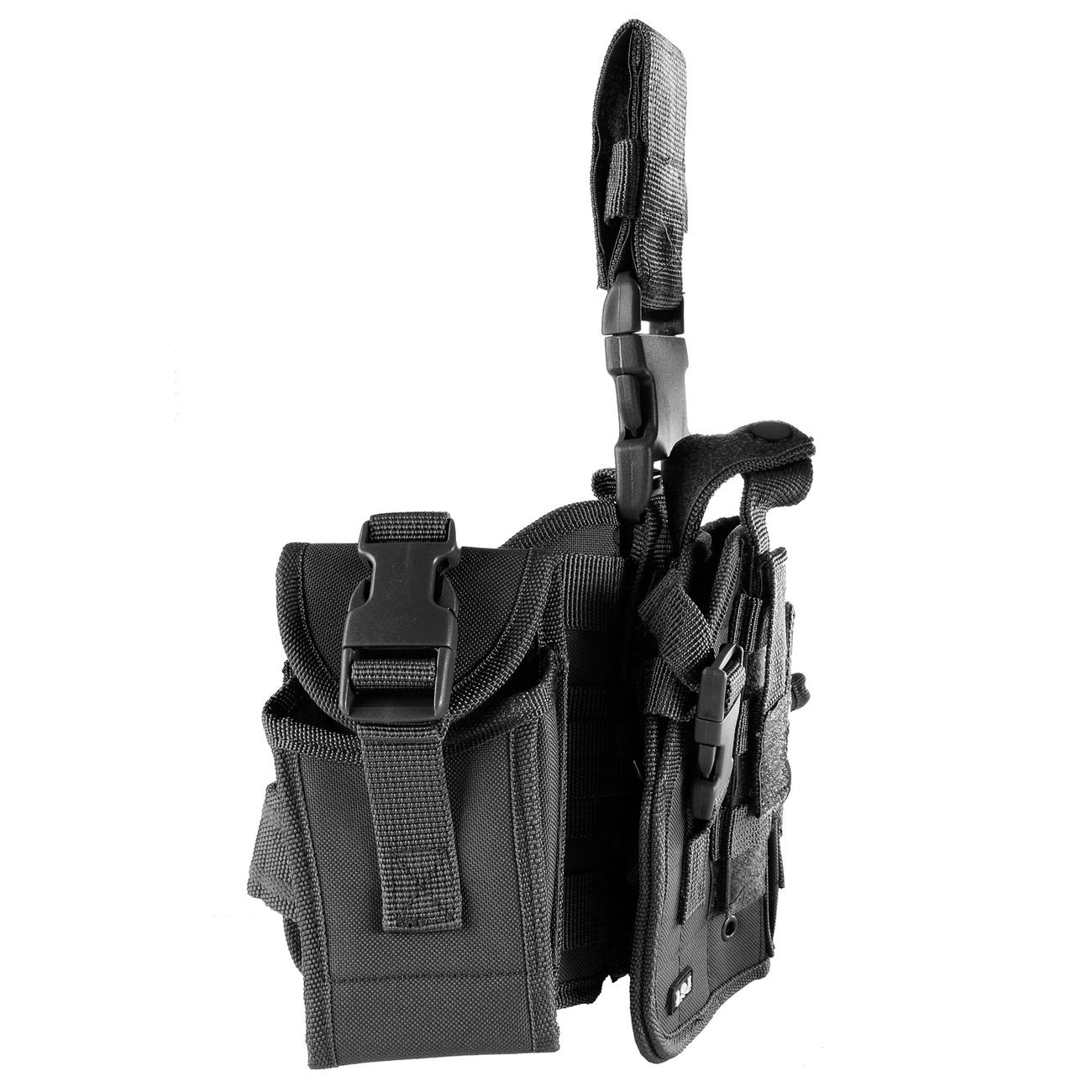 101 INC Beinholster MOLLE rechts schwarz Bild 4