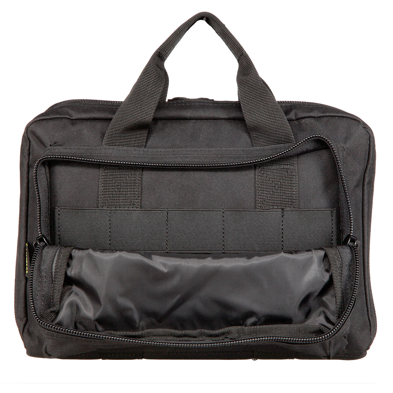 Coptex Doppel-Pistolentasche fr zwei Waffen mit Auentasche schwarz Bild 5