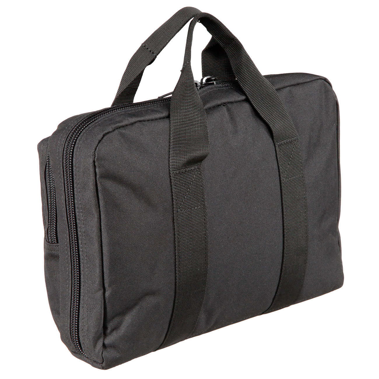 Coptex Doppel-Pistolentasche fr zwei Waffen mit Auentasche schwarz Bild 7