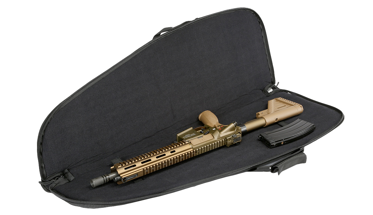 Mil-Tec Gewehrfutteral Rifle Case mit Tragegurt schwarz Bild 3