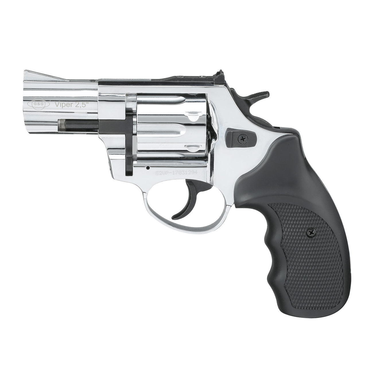 Ekol Viper Compact 2,5 Zoll Schreckschuss-Revolver 9mm R.K. chrom