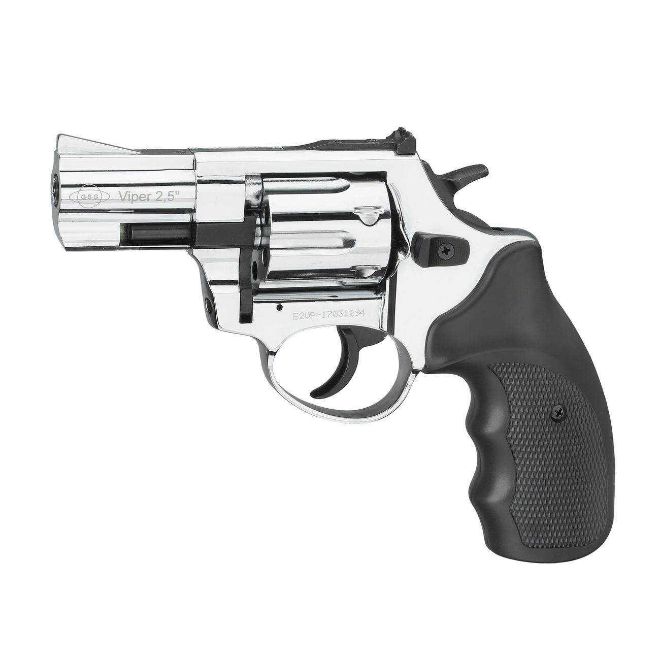 Ekol Viper Compact 2,5 Zoll Schreckschuss-Revolver 9mm R.K. chrom Bild 1
