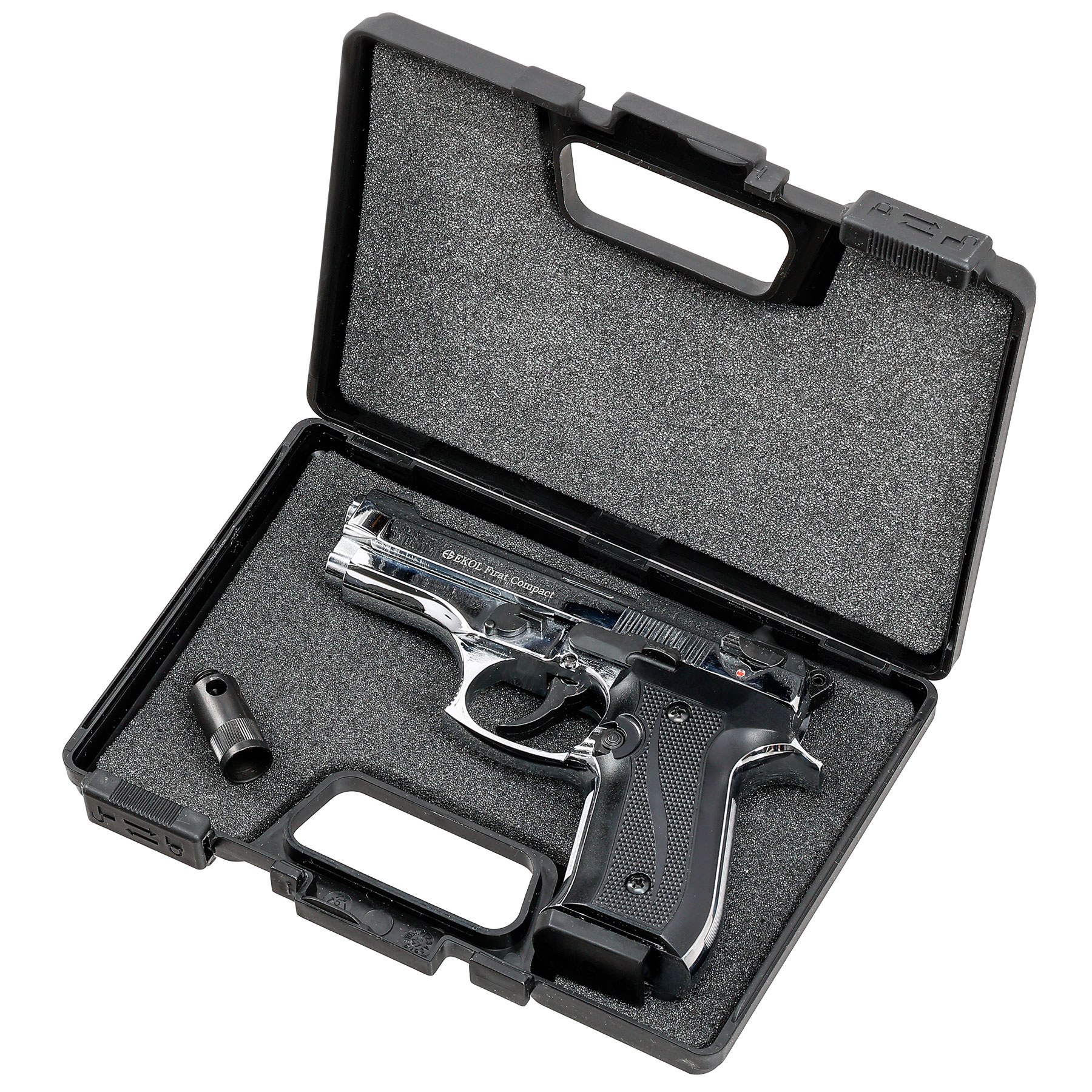 Ekol Firat Compact Schreckschuss Pistole Kal. 9 mm P.A.K. verchromt Bild 3
