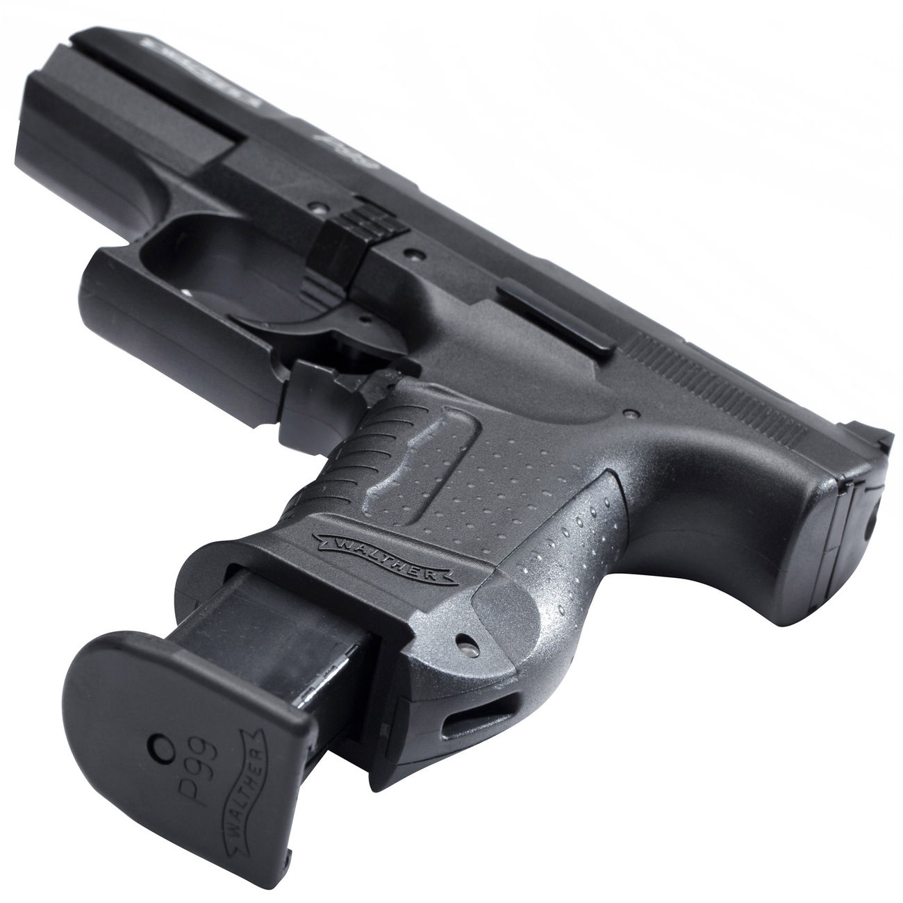 Walther P99 Schreckschuss Pistole 9mm P.A.K. schwarz inkl. Walther Platzpatronen Bild 1