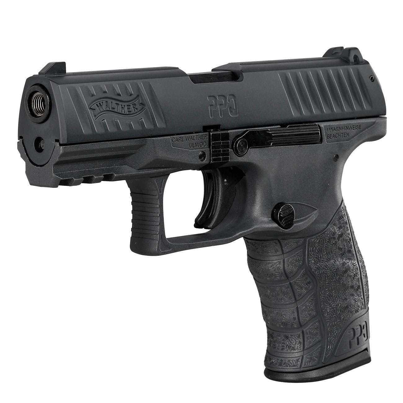 Walther PPQ M2 Schreckschuss Pistole 9mm P.A.K. schwarz inkl. Walther Platzpatronen Bild 2