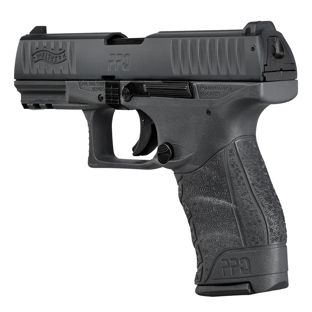 Walther PPQ M2 Schreckschuss Pistole 9mm P.A.K. schwarz inkl. Walther Platzpatronen Bild 7