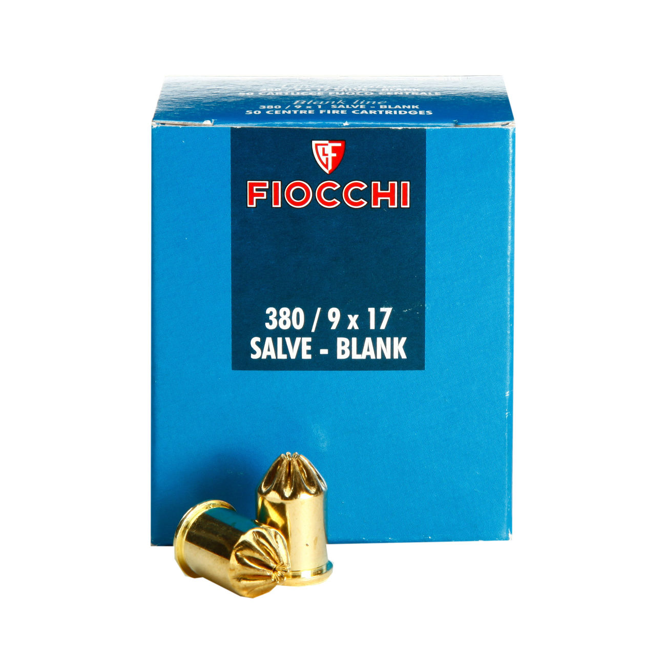   Fiocchi 9mm R.K. Platzpatronen 50 Stück für Revolver Bild 1