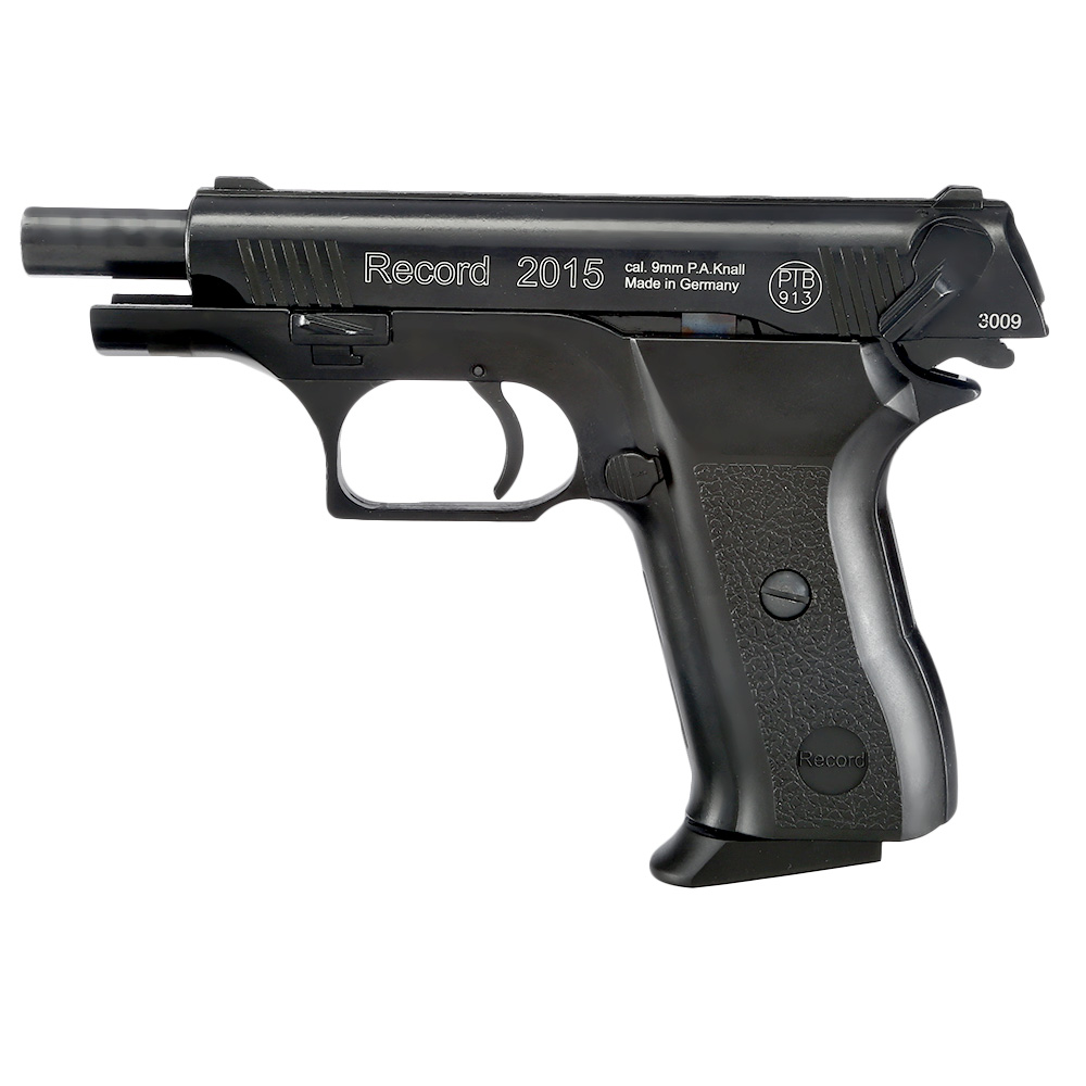 Record 2015 Schreckschuss Pistole Kal. 9mm P.A. Knall schwarz Bild 6