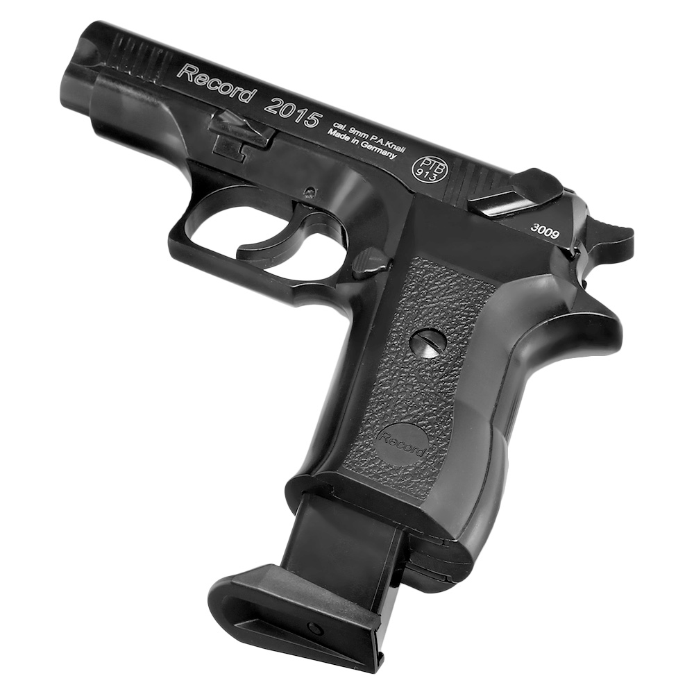 Record 2015 Schreckschuss Pistole Kal. 9mm P.A. Knall schwarz Bild 8