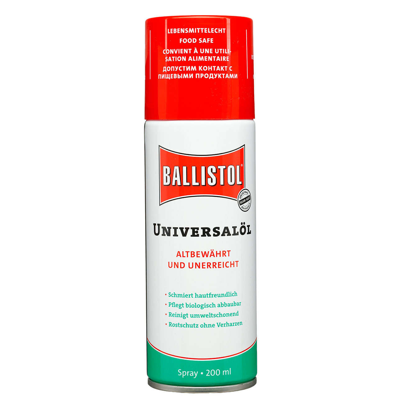 Ballistol Universal�l 200ml Spray mit Spr�hverl�ngerung