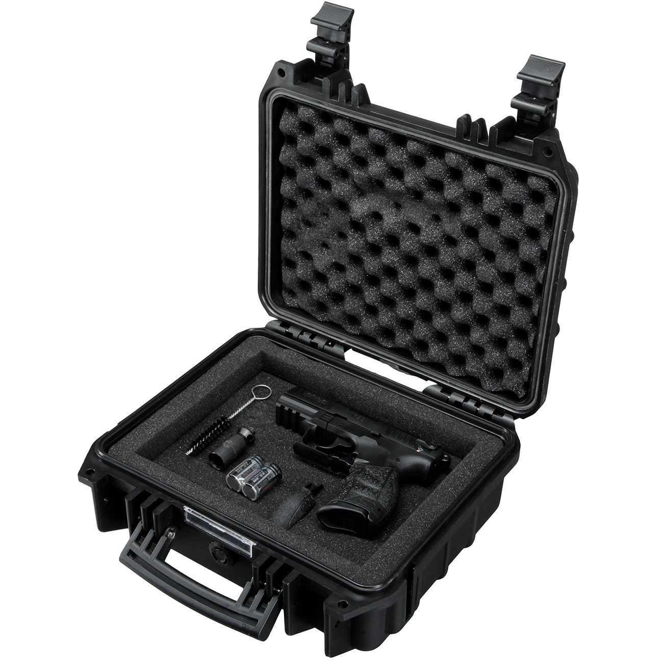 Walther P22Q Schreckschuss Pistole 9mm P.A.K. R2D-Kit inkl. Pfefferspray, Messer, Lampe, Waffenkoffer Bild 1