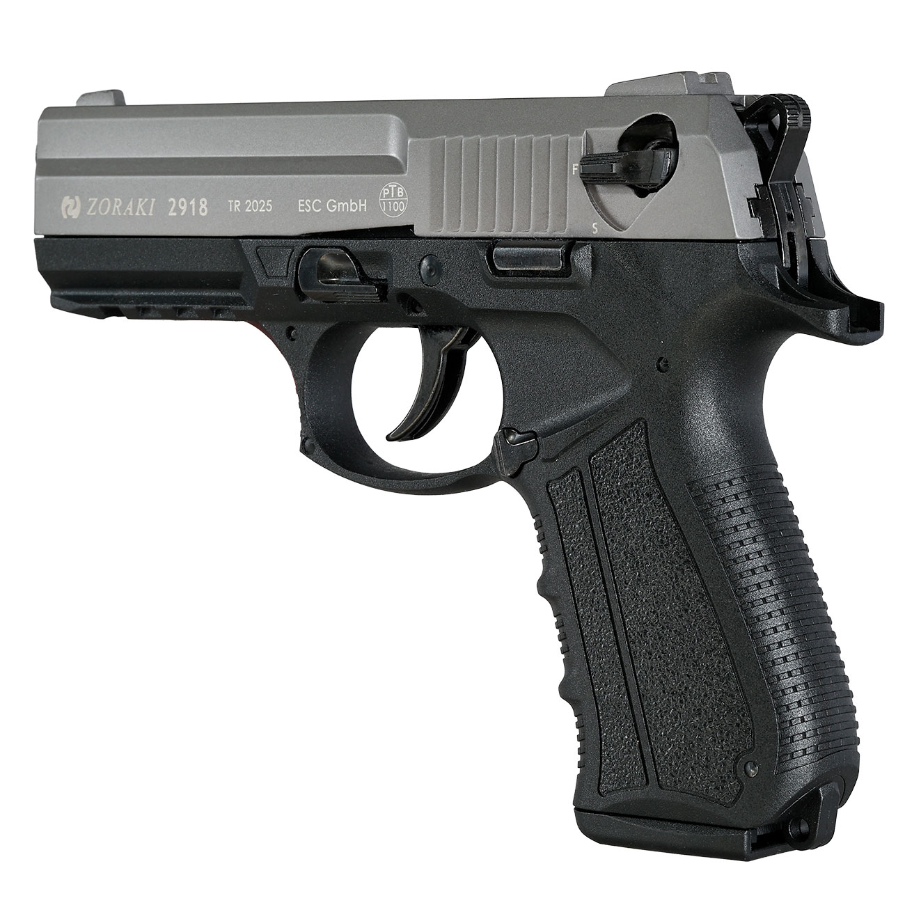 Zoraki 2918 Schreckschusspistole Kal. 9mm P.A.K. titan Bild 7