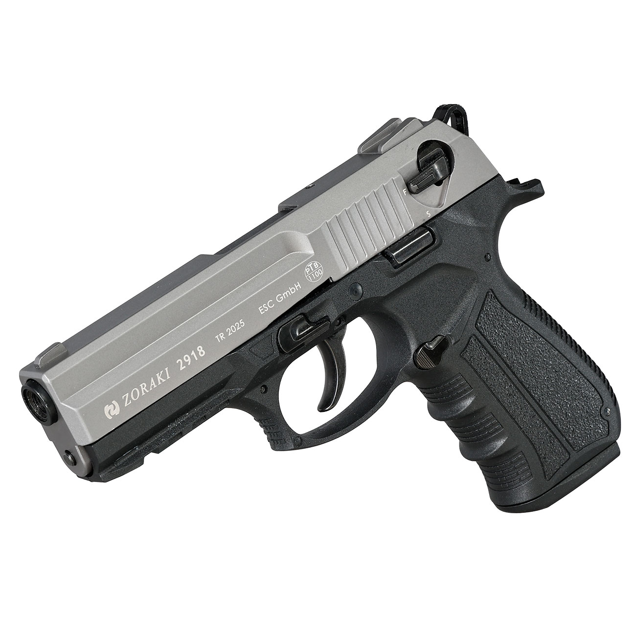 Zoraki 2918 Schreckschusspistole Kal. 9mm P.A.K. titan Bild 8
