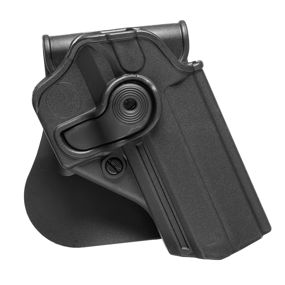 IMI Defense Level 2 Holster Kunststoff Paddle fr IWI Jericho/ Baby Eagle mit Stahlrahmen schwarz