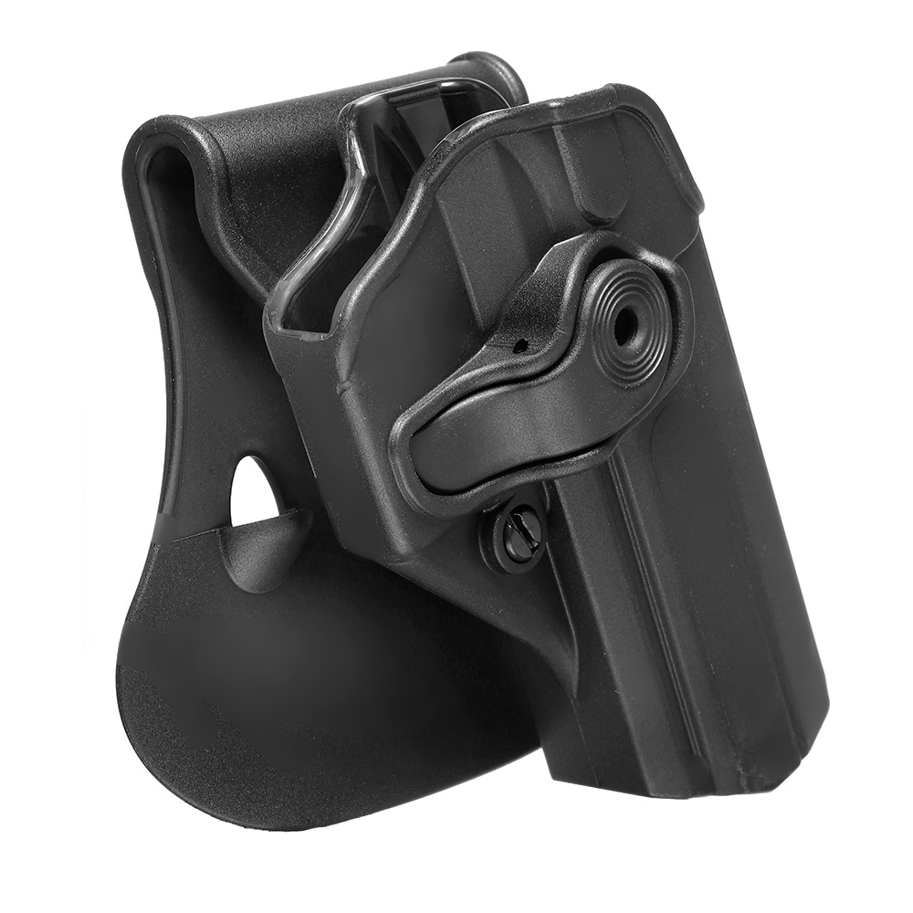 IMI Defense Level 2 Holster Kunststoff Paddle fr IWI Jericho/ Baby Eagle mit Stahlrahmen schwarz Bild 1