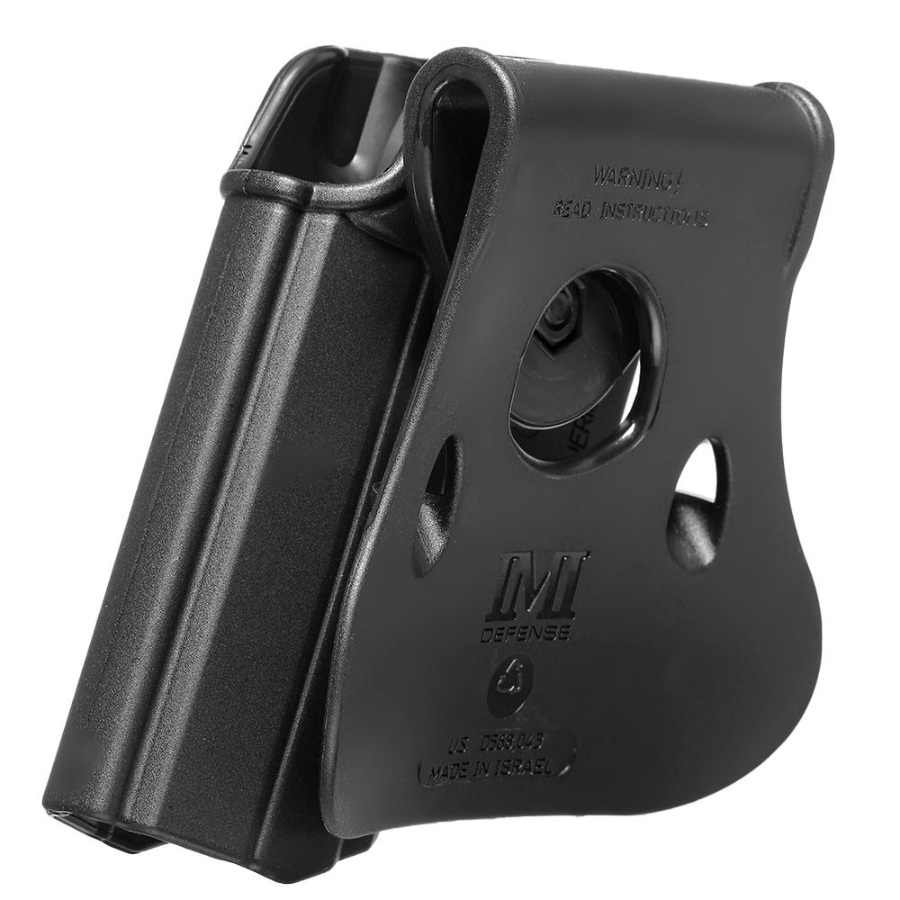 IMI Defense Level 2 Holster Kunststoff Paddle fr IWI Jericho/ Baby Eagle mit Stahlrahmen schwarz Bild 5