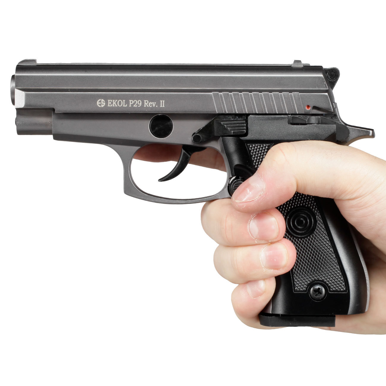 Ekol P29 Rev. II Schreckschuss Pistole Kal. 9 mm P.A.K. titan Bild 5