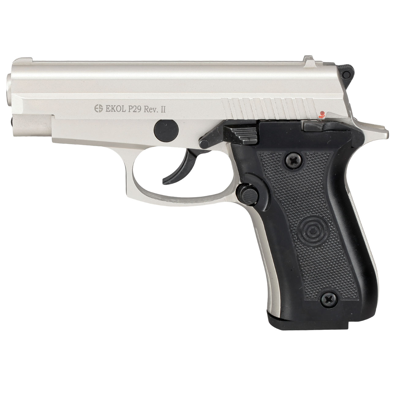 Ekol P29 Rev. II Schreckschuss Pistole Kal. 9 mm P.A.K. vernickelt