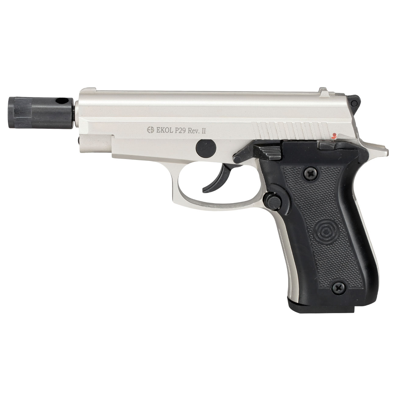 Ekol P29 Rev. II Schreckschuss Pistole Kal. 9 mm P.A.K. vernickelt Bild 10