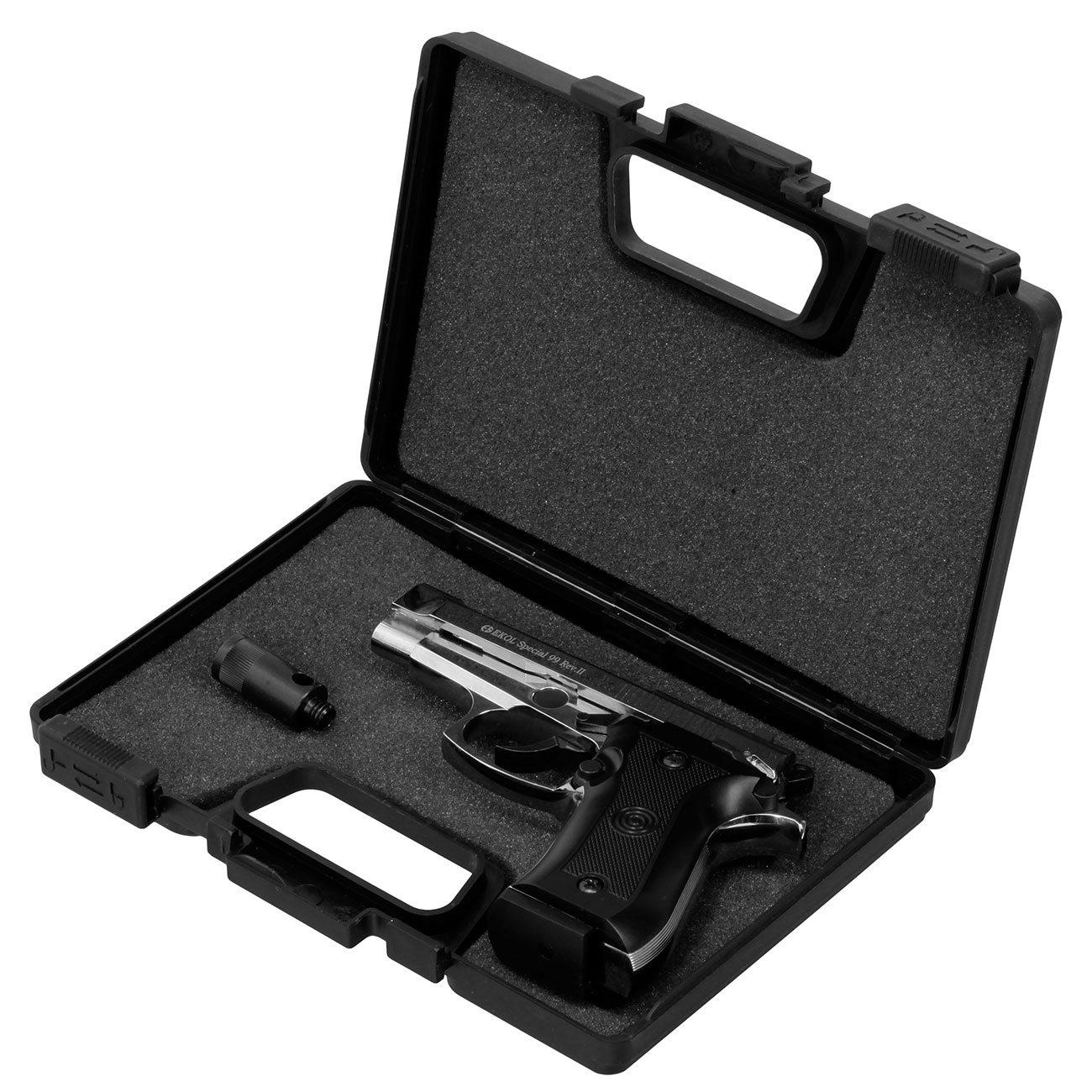 Ekol Special 99 Rev. II Schreckschuss Pistole Kal. 9 mm P.A.K. verchromt Bild 4
