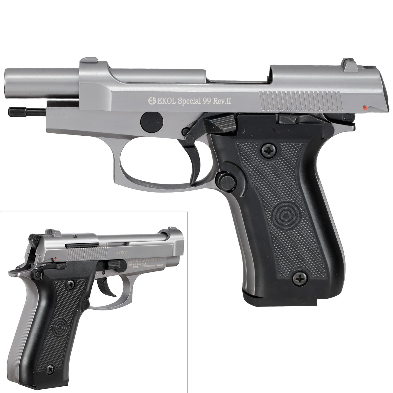 Ekol Special 99 Rev. II Schreckschuss Pistole Kal. 9 mm P.A.K. titan Bild 9