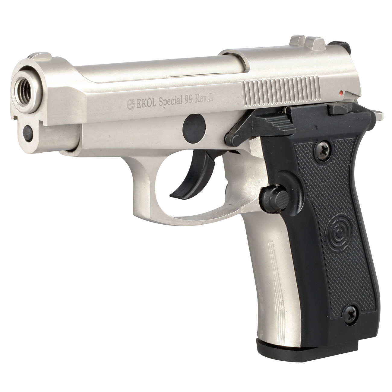 Ekol Special 99 Rev. II Schreckschuss Pistole Kal. 9 mm P.A.K vernickelt Bild 2
