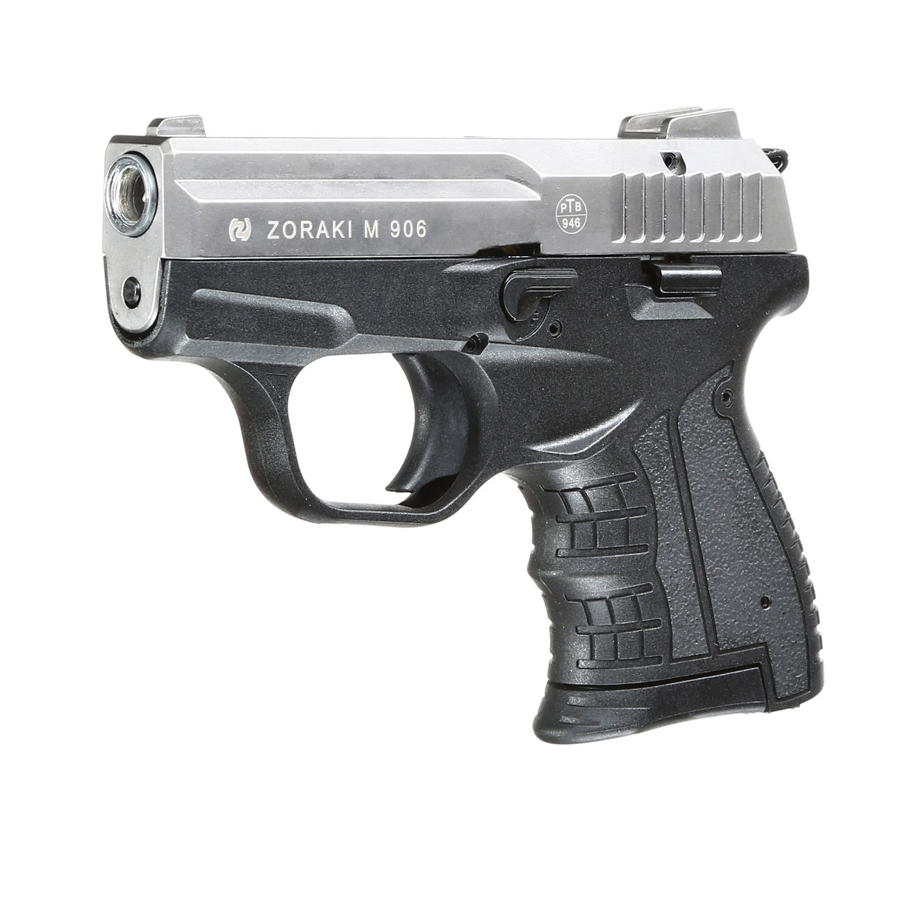 Zoraki Modell 906 Schreckschusspistole 9mm P.A.K. titan / chrom Bild 1
