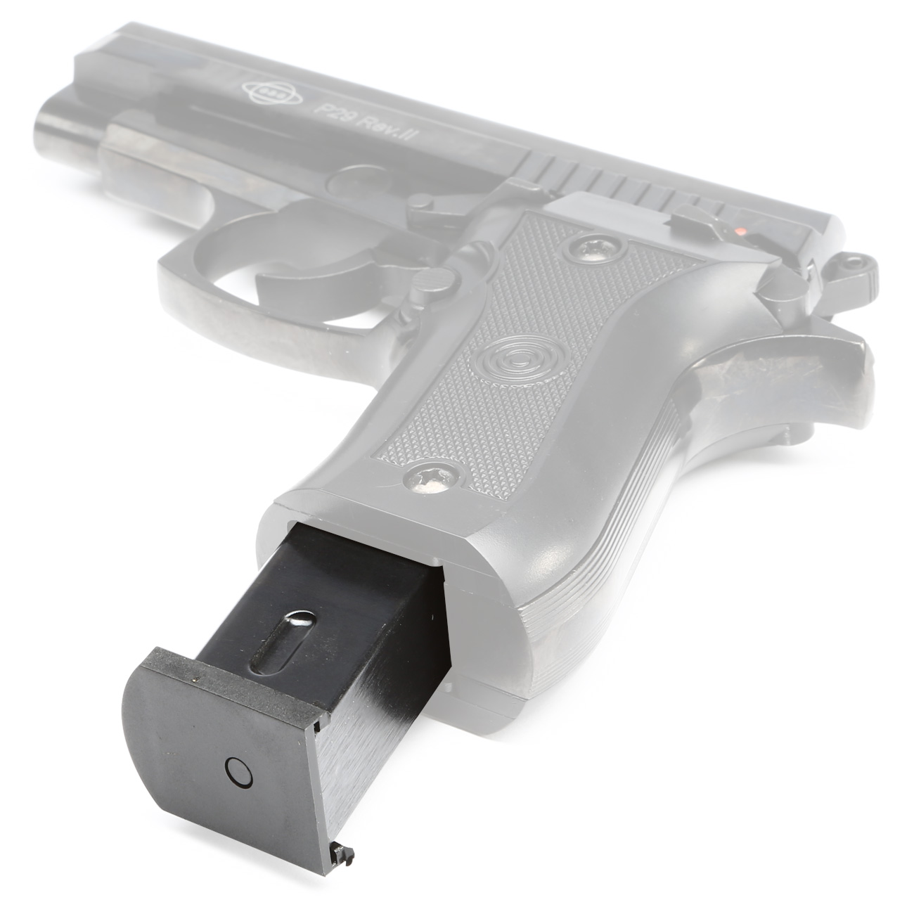 Ersatzmagazin f�r Ekol P29 & Special 99 Schreckschusspistole 9mm P.A.K. 14 Schuss
