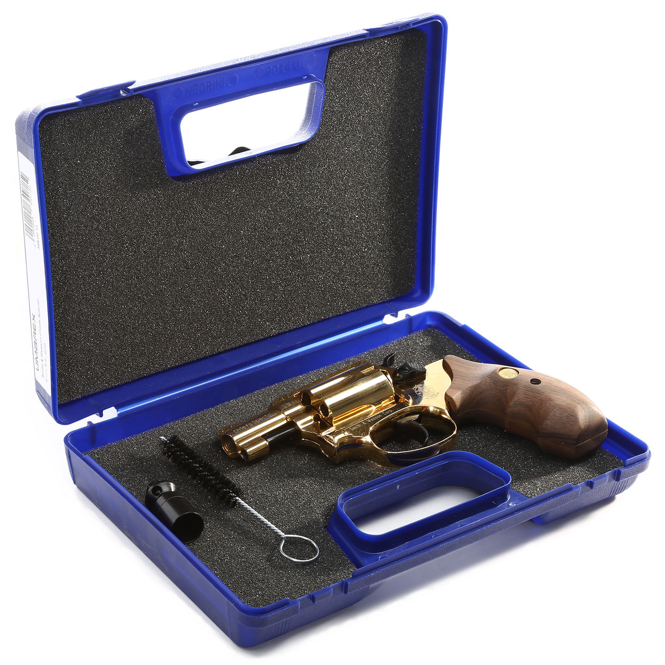Smith & Wesson Chiefs Special Schreckschussrevolver 9mm R.K. Gold Finish 24 Karat Bild 3