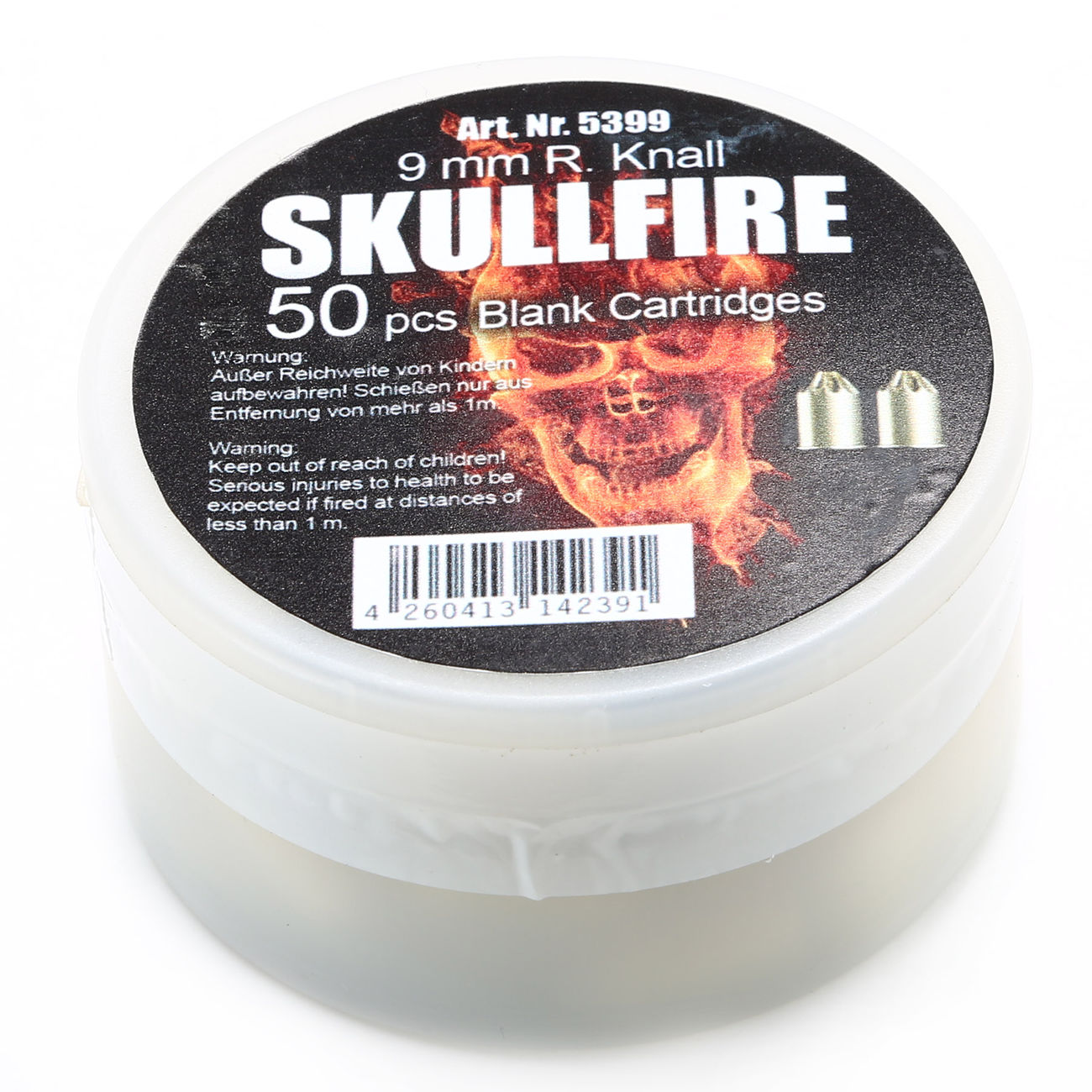 Pobjeda Skullfire Knallpatronen 9mm R.K. 50 Stck Bild 2